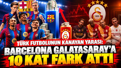 Türk futbolunun kanayan yarası: Barcelona, Galatasaray’a 10 kat fark attı