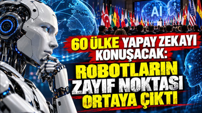 60 ülke yapay zekayı konuşacak: Robotların zayıf noktası ortaya çıktı