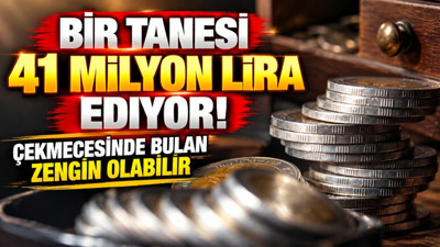 Bir tanesi 41 milyon lira ediyor: Çekmecesinde bulan zengin olabilir