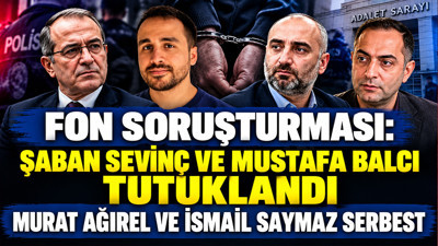 Fon soruşturması: 2 gazeteciye tutuklama 2 gazeteciye adli kontrol