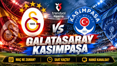 Galatasaray-Kasımpaşa maçı ne zaman, saat kaçta, hangi kanalda? Muhtemel 11'ler