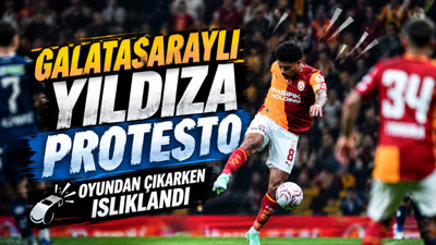 Galatasaraylı yıldız oyundan çıkarken ıslıklandı