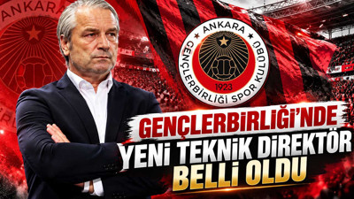 Gençlerbirliği'nin yeni teknik direktörü belli oldu