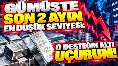 Gümüşte son 2 ayın en düşük seviyesi: İşte kritik destek ve direnç seviyeleri