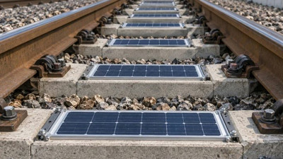 Güney Kore'de güneş enerjisi için raylı yenilik