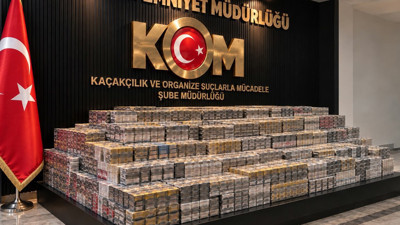 Mardin'de binlerce kaçak sigara ele geçirildi