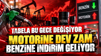 Motorine büyük zam, benzine indirim: Tarih belli oldu
