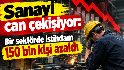 Sanayi can çekişiyor: Bir sektörde istihdam 150 bin kişi azaldı