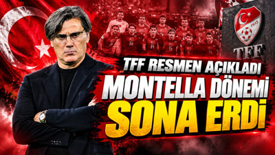 TFF resmen açıkladı: A Milli Takım'da Montella dönemi sona erdi