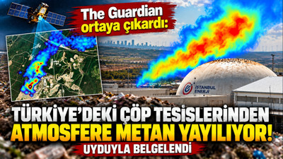 Türkiye'deki çöp tesislerinden atmosfere metan gazı yayılıyor: Uyduyla belgelendi