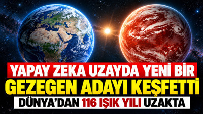 Yapay zeka uzayda yeni bir gezegen adayı keşfetti: Dünya'dan 116 ışık yılı uzakta