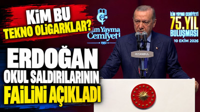 Erdoğan okul saldırılarının failini açıkladı: Kim bu tekno oligarklar?