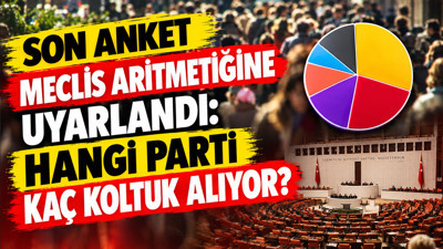 Son anket meclis aritmetiğine uyarlandı: Hangi parti kaç koltuk alıyor?