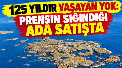 125 yıldır yaşayan yok: Prensin sığındığı ada satışta