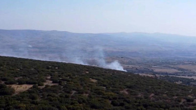 Ankara'da çıkan orman yangınında alevler kontrol altına alındı