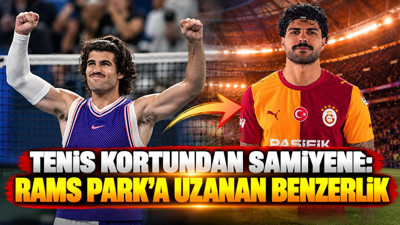 Tenis kortundan RAMS Park'a uzanan benzerlik