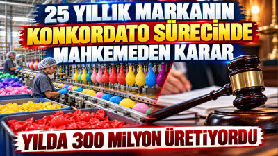 25 yıllık markanın konkordato sürecinde mahkemeden karar
