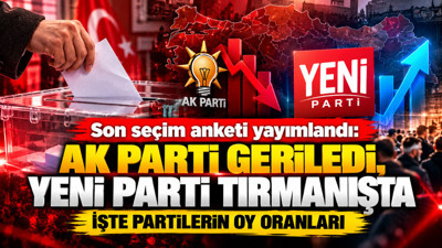 ASAL Araştırma son anketi yayımladı: AK Parti geriledi, YENİ Parti tırmanışta