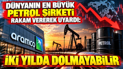 Dünyanın en büyük petrol şirketi rakam vererek uyardı: İki yılda dolmayabilir