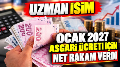 Ekonomist Mahmut Aydoğmuş Ocak 2027 asgari ücreti için rakam verdi