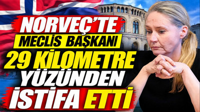 Norveç’te Meclis Başkanı 29 kilometre yüzünden istifa etti