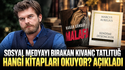 Sosyal medyayı bırakan Kıvanç Tatlıtuğ hangi kitapları okuyor? Açıkladı