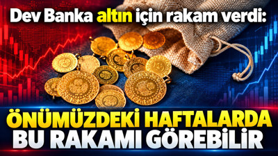 UBS altın için rakam verdi: Önümüzdeki haftalarda bu rakamı görebilir