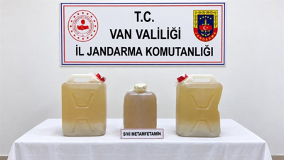Van’da uyuşturucu operasyonu: 34 kilo metamfetamin ele geçirildi
