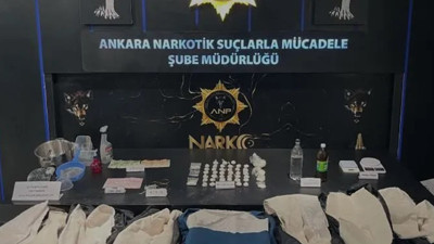 Ankara'da uyuşturucu operasyonu: 3 gözaltı