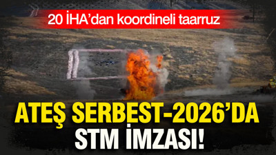 Ateş Serbest-2026’da STM imzası: 20 İHA’dan koordineli taarruz
