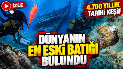 Dünyanın en eski batığı bulundu: 4.700 yıllık tarihi keşif