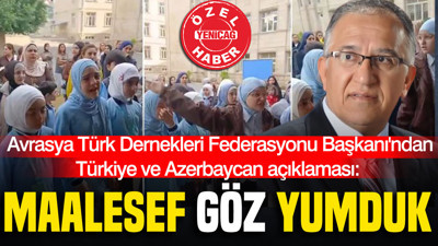İsmail Cengiz'den Türkiye ve Azerbaycan açıklaması: Maalesef göz yumduk