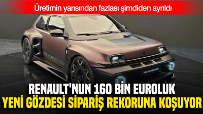 Renault'nun 160 bin euroluk yeni gözdesi sipariş rekoruna koşuyor: Üretimin yarısı şimdiden ayrıldı