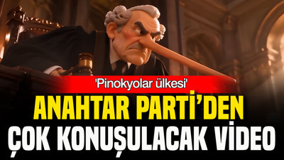 Anahtar Parti'den çok konuşulacak video: Pinokyolar ülkesi