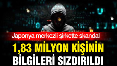 Japonya merkezli şirkette skandal: 1,83 milyon kişinin bilgileri sızdırıldı