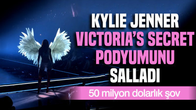 50 milyon dolarlık şov: Kylie Jenner Victoria’s Secret podyumunu salladı