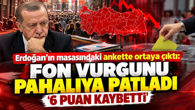 Erdoğan'ın masasındaki ankette ortaya çıktı: Fon vurgunu pahalıya patladı