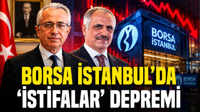 İstifaların ardından Borsa düştü