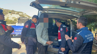 Isparta'da 50 kilo gümüşi havuz balığını belgesiz taşıyan kişiye 47 bin 397 TL ceza