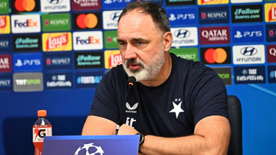 Slavia Prag Teknik Direktörü Trpisovsky: 'İlk 20 dakika birbirimizi duyamadık'