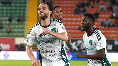 Kocaelispor Alanyaspor'u deplasmanda 2-1 mağlup etti