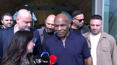 Mike Tyson İstanbul’a geldi