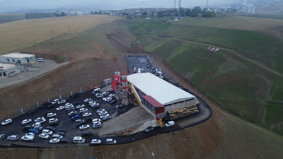 Siirt'te Cumhuriyet Bayramı'nda Kilitli Parke Taşı Üretim ve Beton Santrali Tesisi açıldı
