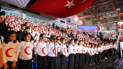 Kahramanmaraş'ta görkemli Cumhuriyet kutlaması: 1300 öğrenci konser için sahneye çıktı