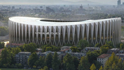 Inter ve Milan 1,2 milyar euroluk yeni statları Generali Stadium'u tanıttı
