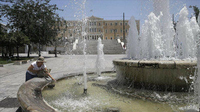 Yunanistan'da son 14 yılın en sıcak temmuzu yaşandı