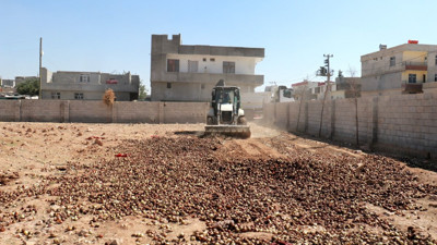4 ton çürümüş soğan imha edildi