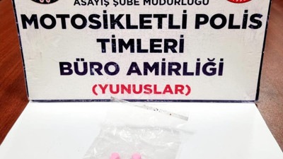 Kütahya’da Yunus Timlerince uyuşturucu hap ele geçirildi