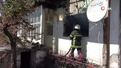 Kiracı evi yakıp kaçtı