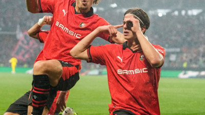 Bertuğ Yıldırım açılışı yaptı. Rennes rahat kazandı